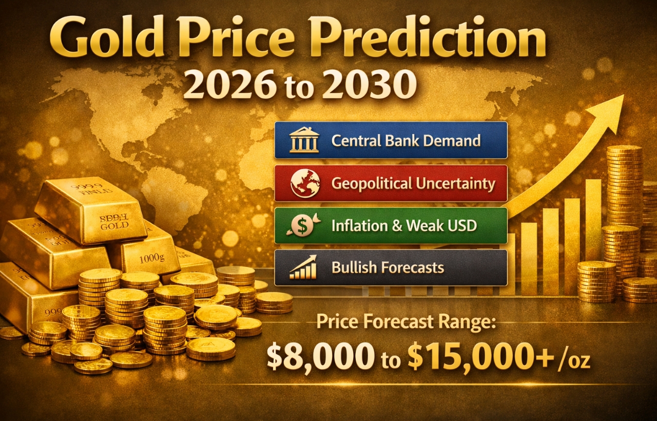 Gold Price Prediction 2026 to 2030
